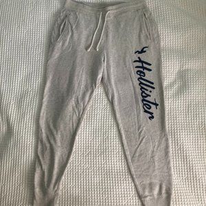 Gray High-Rise Hollister Joggers